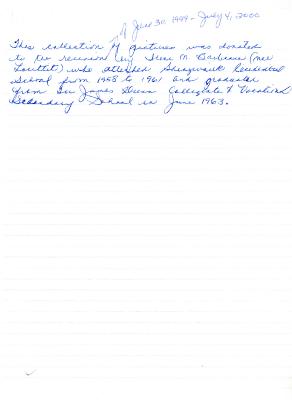 Photo album documentation