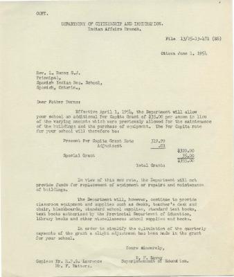 Administrative correspondence