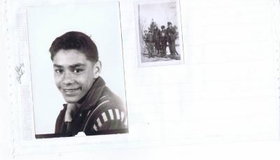 Photographs of boys at Spanish