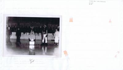 Photographs of students at ice carnival