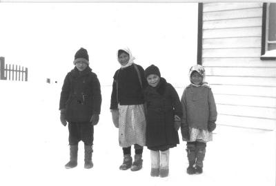 Photograph of a Fort George winter