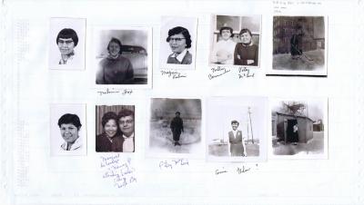 Photographs of senior girls