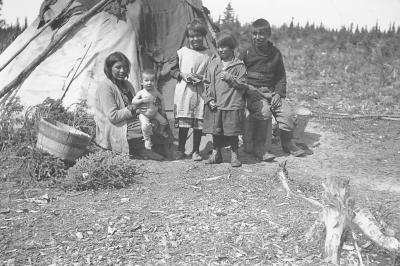 Photograph of the Atkinson family