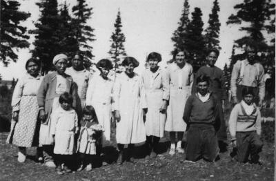 Photograph of Louttit family