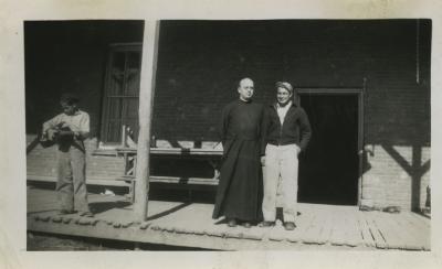 Photographs of students, staff, and clergy