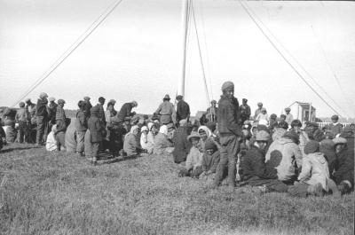 Photograph of a wedding feast