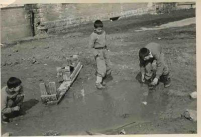 Photographs of students and staff