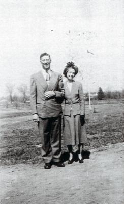 Photographs of Moran family and Morrow family