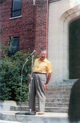 Photographs from Shingwauk Reunion '81 opening ceremonies