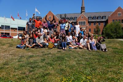 Youth group photograph