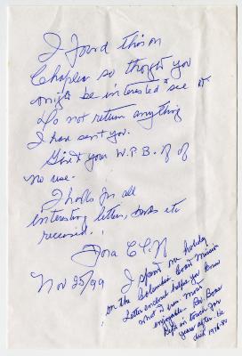 A note to Don Jackson