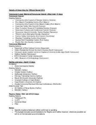 (official denial) trade value in progress event location list