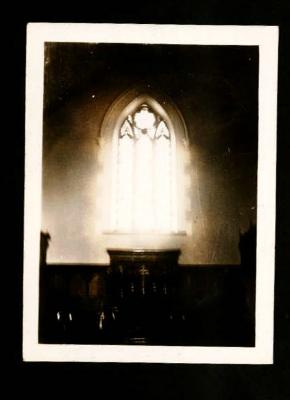 Stain Glass Window in Church