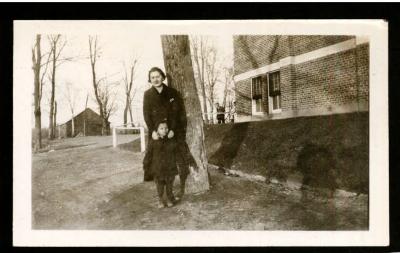 Olive Gould and a Child