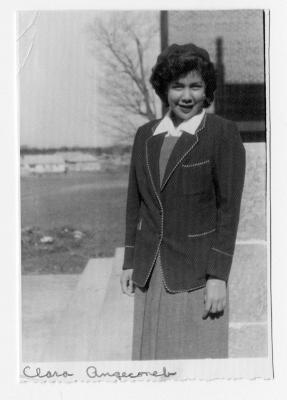 Photograph of Clara Angeconeb