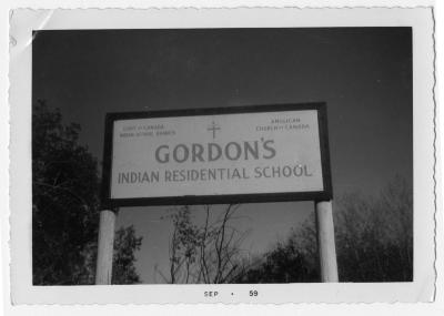 Gordon Residential School (Punnichy, Sask.) collection