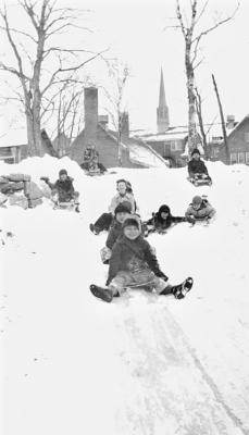 Photographs of students and staff at the Shingwauk Indian Residential School