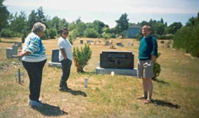 Photographs of people and activities at a Shingwauk reunion