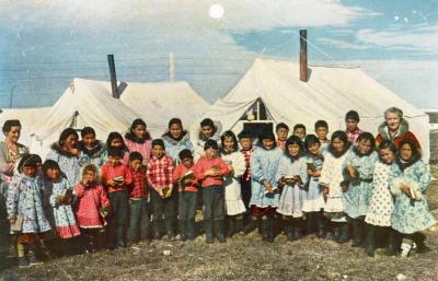 Photographs of students and staff at Shingwauk and other Indian Residential Schools