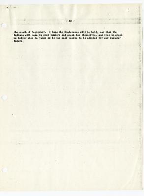 The future of our indians