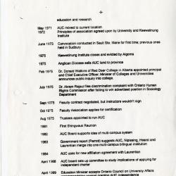 A brief history of Algoma University College