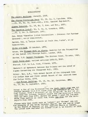 Past uses and present controversy over the Shingwauk hall