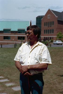 Negatives of the tree planting ceremony