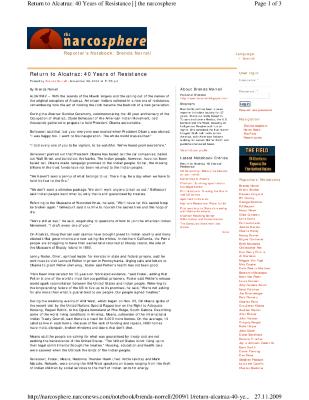 Return to Alcatraz: 40 years of resistance