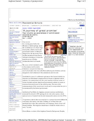 A journey of great promise