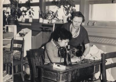 Photographs of students at the Bishop Horden Indian Residential School
