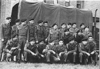 Photograph of a group of air cadets