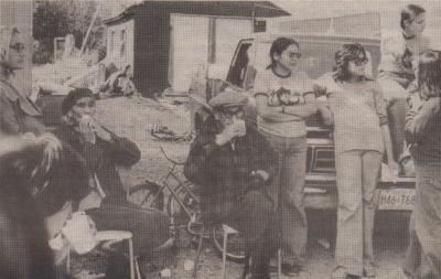 Photographs of people and buildings in Moose Factory